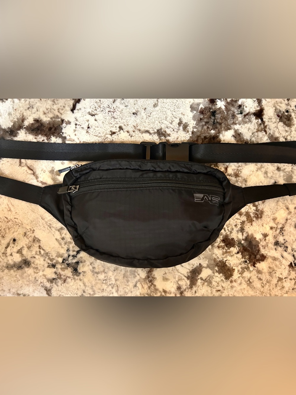 NEW American Eagle Black Nylon Belt Bag / Waist Pack